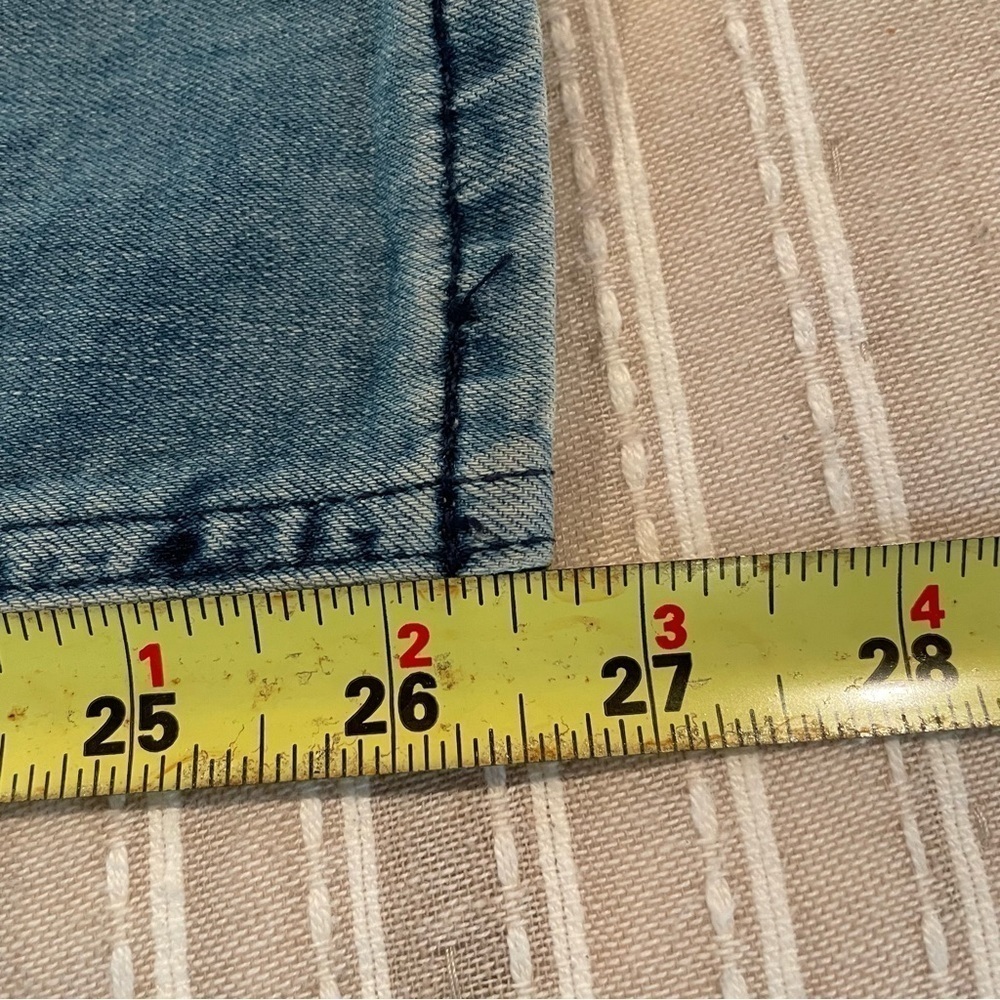 Free People Mid Rise Busted Knee Stretchy Skinny Jeans 24 NWT - Picture 13 of 13